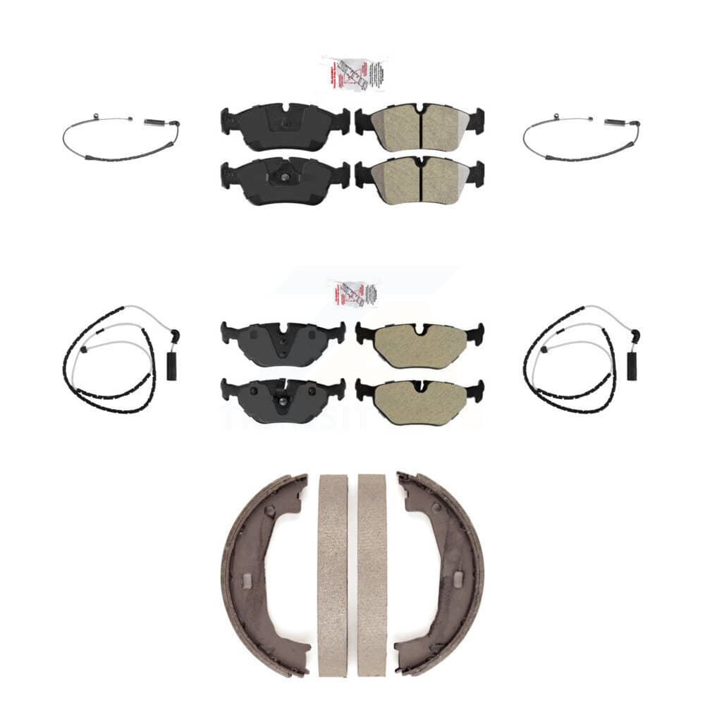 AmeriBRAKES - KNW-100476 - Front and Rear Disc Brake Pad Kits