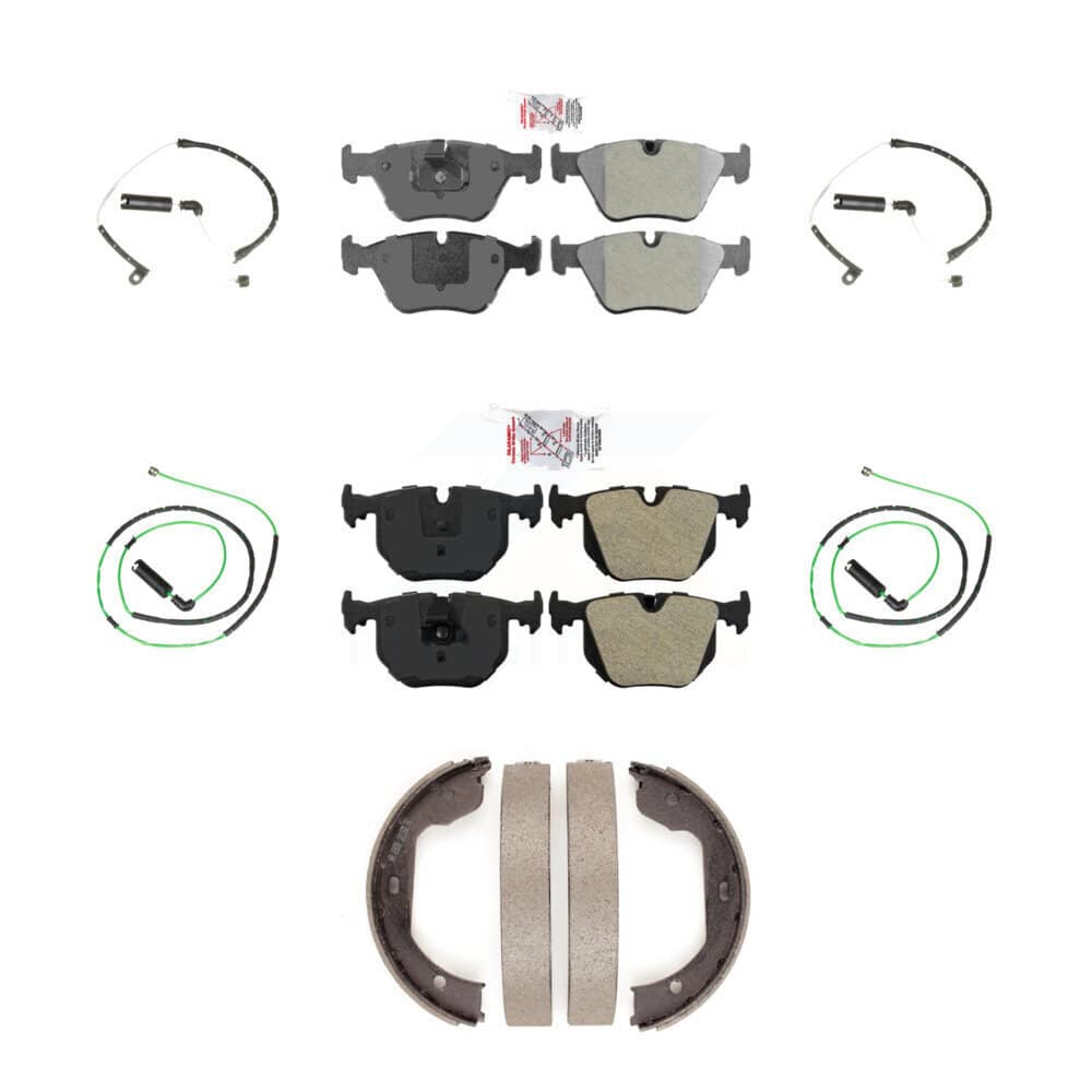 AmeriBRAKES - KNW-100477 - Front and Rear Disc Brake Pad Kits