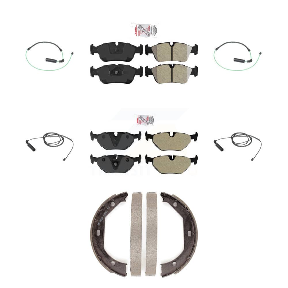 AmeriBRAKES - KNW-100528 - Front and Rear Disc Brake Pad Kits