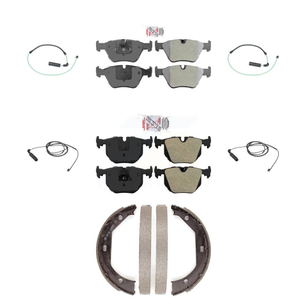 AmeriBRAKES - KNW-100529 - Front and Rear Disc Brake Pad Kits