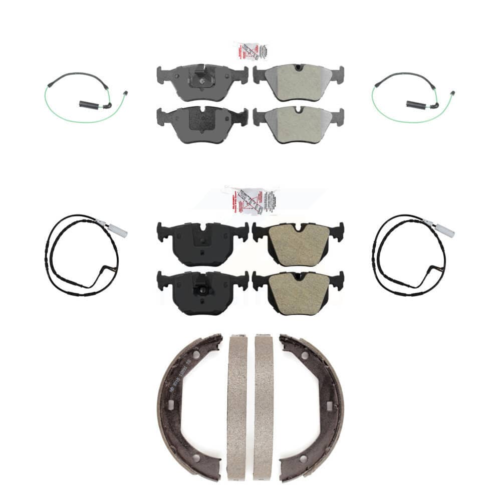 AmeriBRAKES - KNW-100530 - Front and Rear Disc Brake Pad Kits