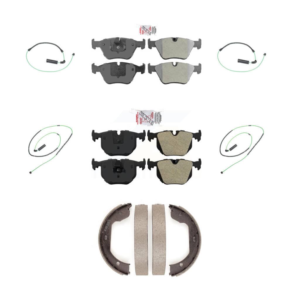 AmeriBRAKES - KNW-100531 - Front and Rear Disc Brake Pad Kits