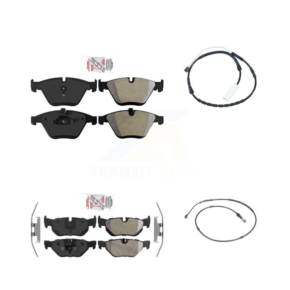 AmeriBRAKES - KNW-101111 - Front and Rear Disc Brake Pad Kits