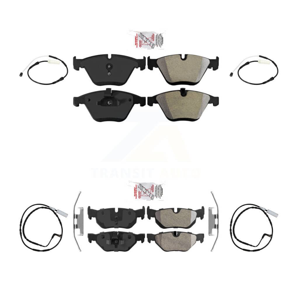 AmeriBRAKES - KNW-101140 - Front and Rear Disc Brake Pad Kits