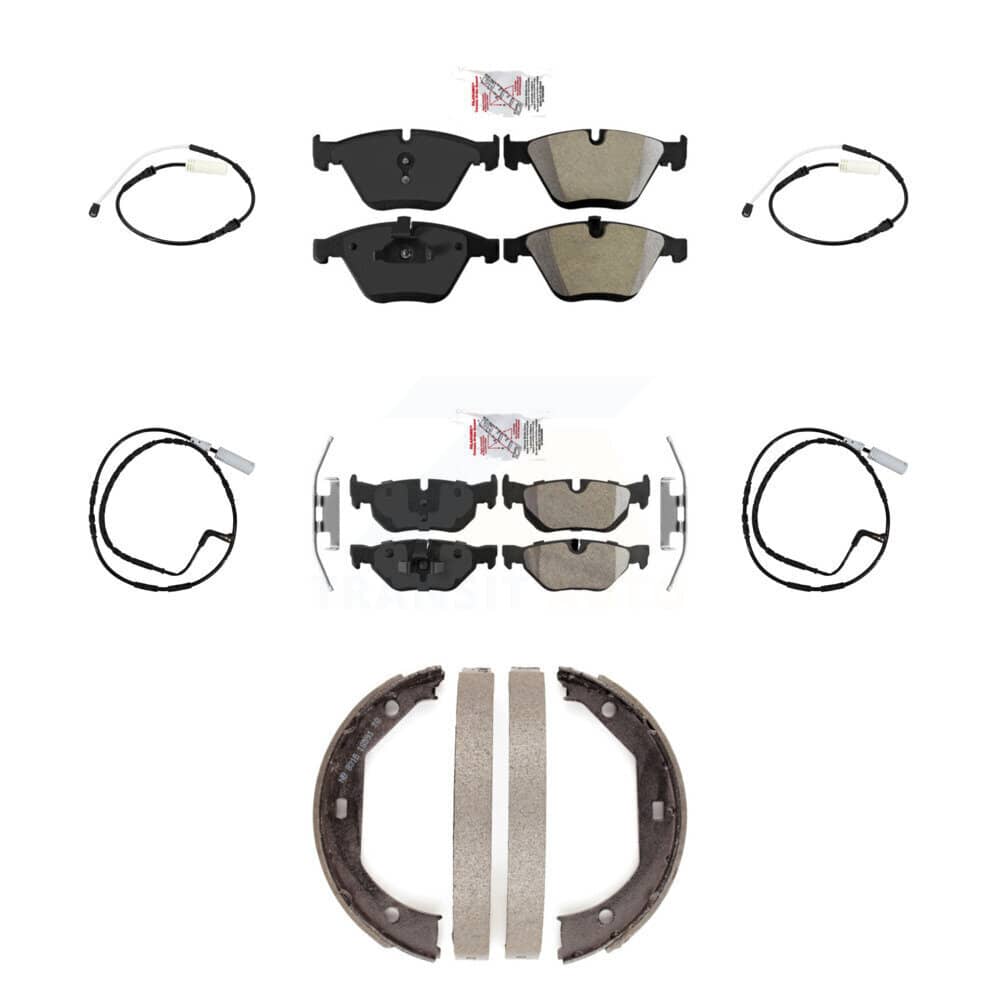 AmeriBRAKES - KNW-101222 - Front and Rear Disc Brake Pad Kits