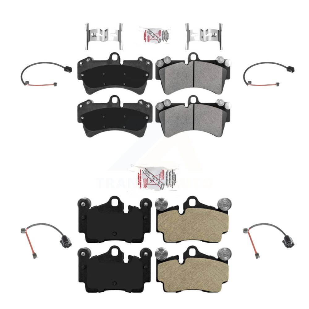 AmeriBRAKES - KNW-101267 - Front and Rear Disc Brake Pad Kits