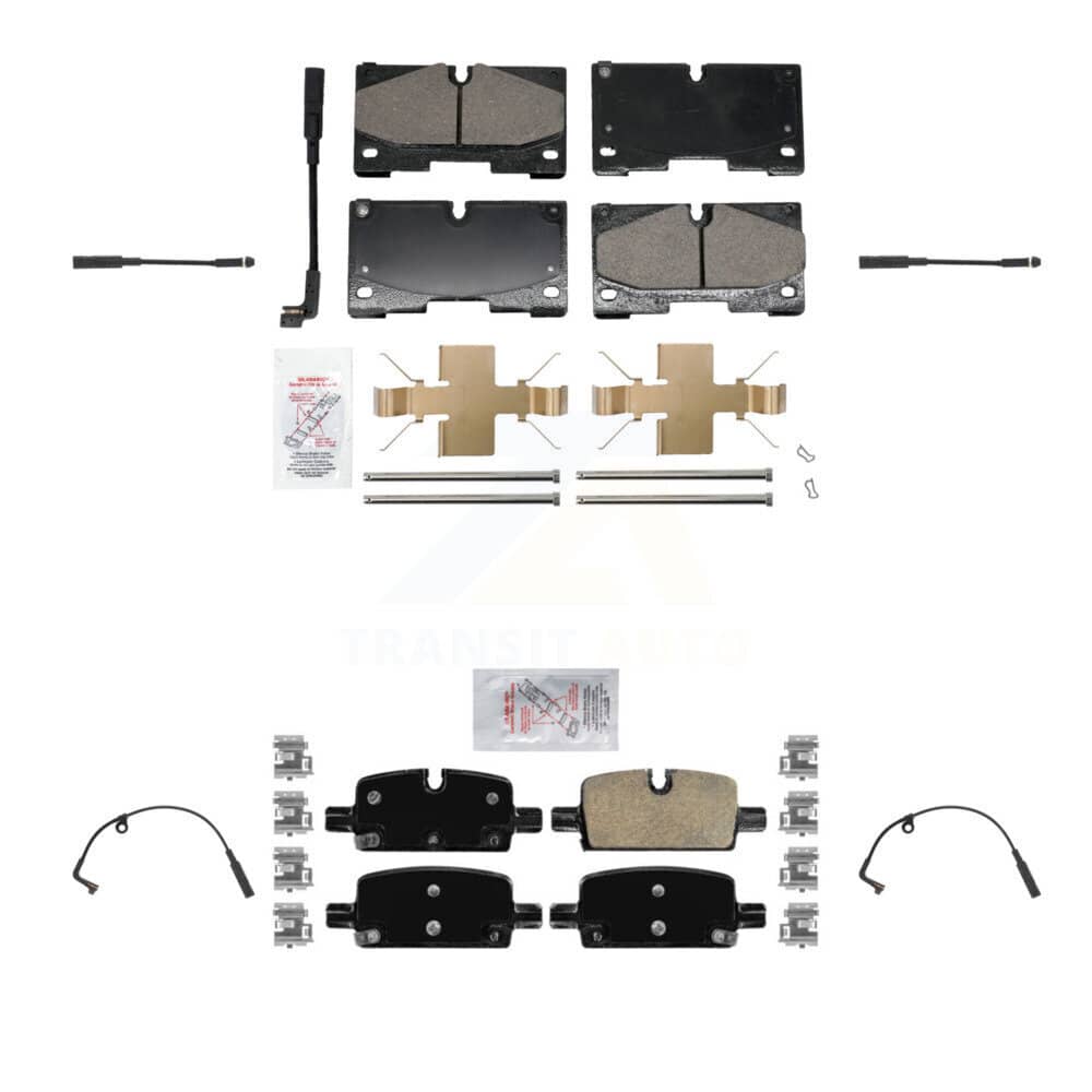 AmeriBRAKES - KNW-101276 - Front and Rear Disc Brake Pad Kits