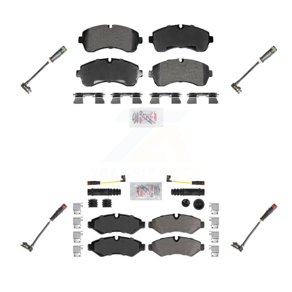 AmeriBRAKES - KNW-101279 - Front and Rear Disc Brake Pad Kits