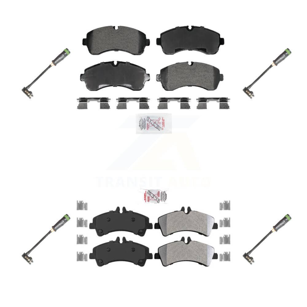 AmeriBRAKES - KNW-101289 - Front and Rear Disc Brake Pad Kits