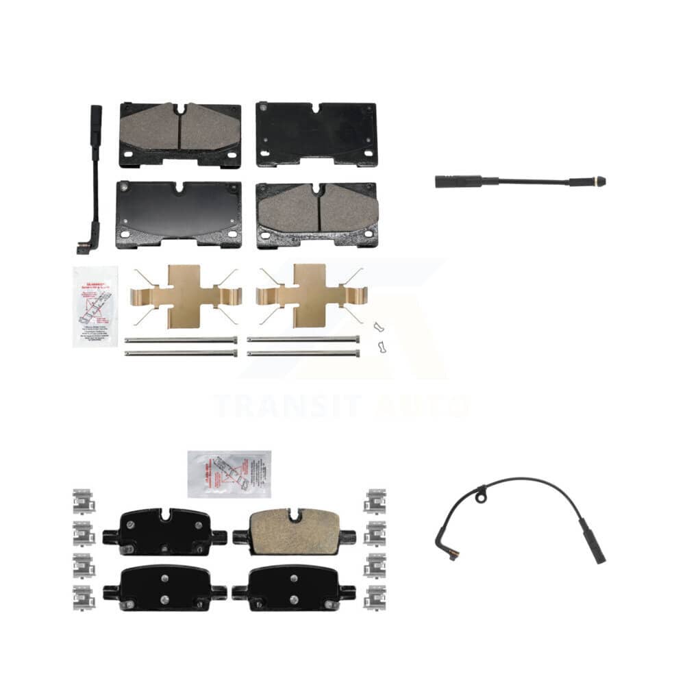 AmeriBRAKES - KNW-101303 - Front and Rear Disc Brake Pad Kits