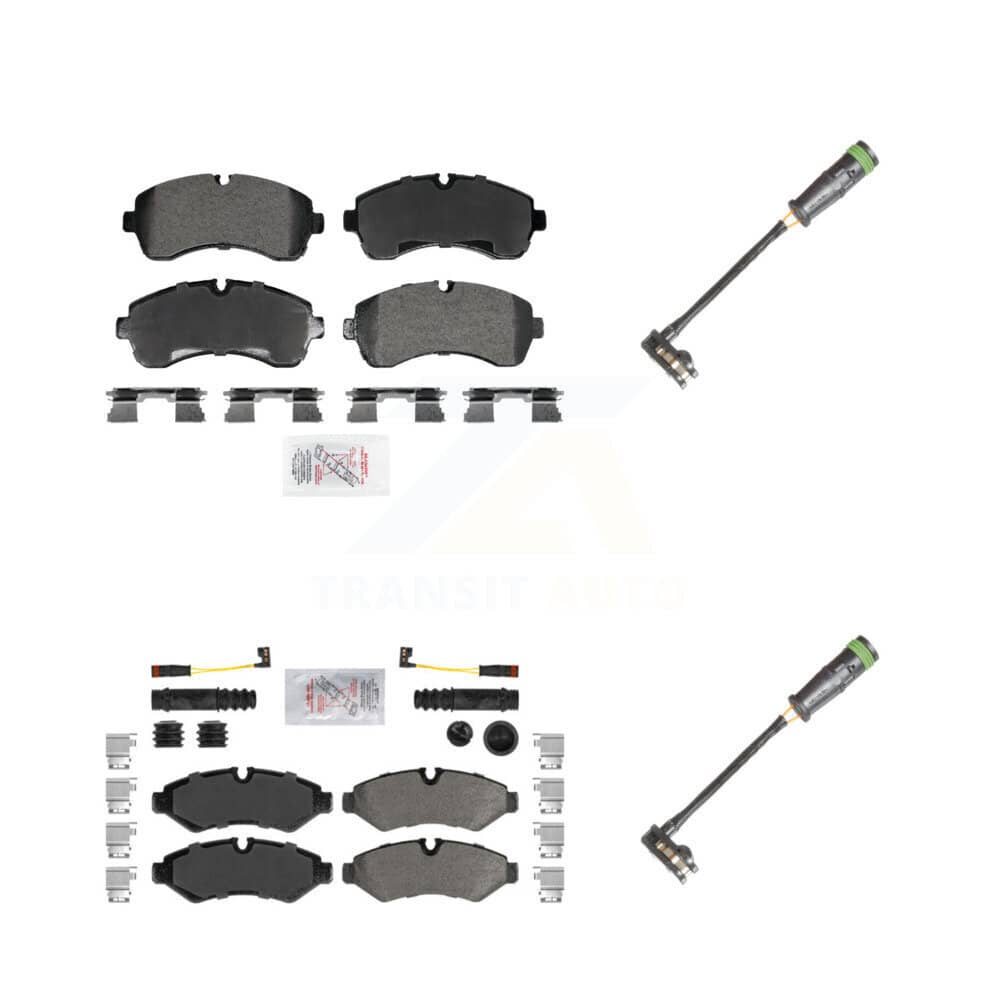 AmeriBRAKES - KNW-101327 - Front and Rear Disc Brake Pad Kits