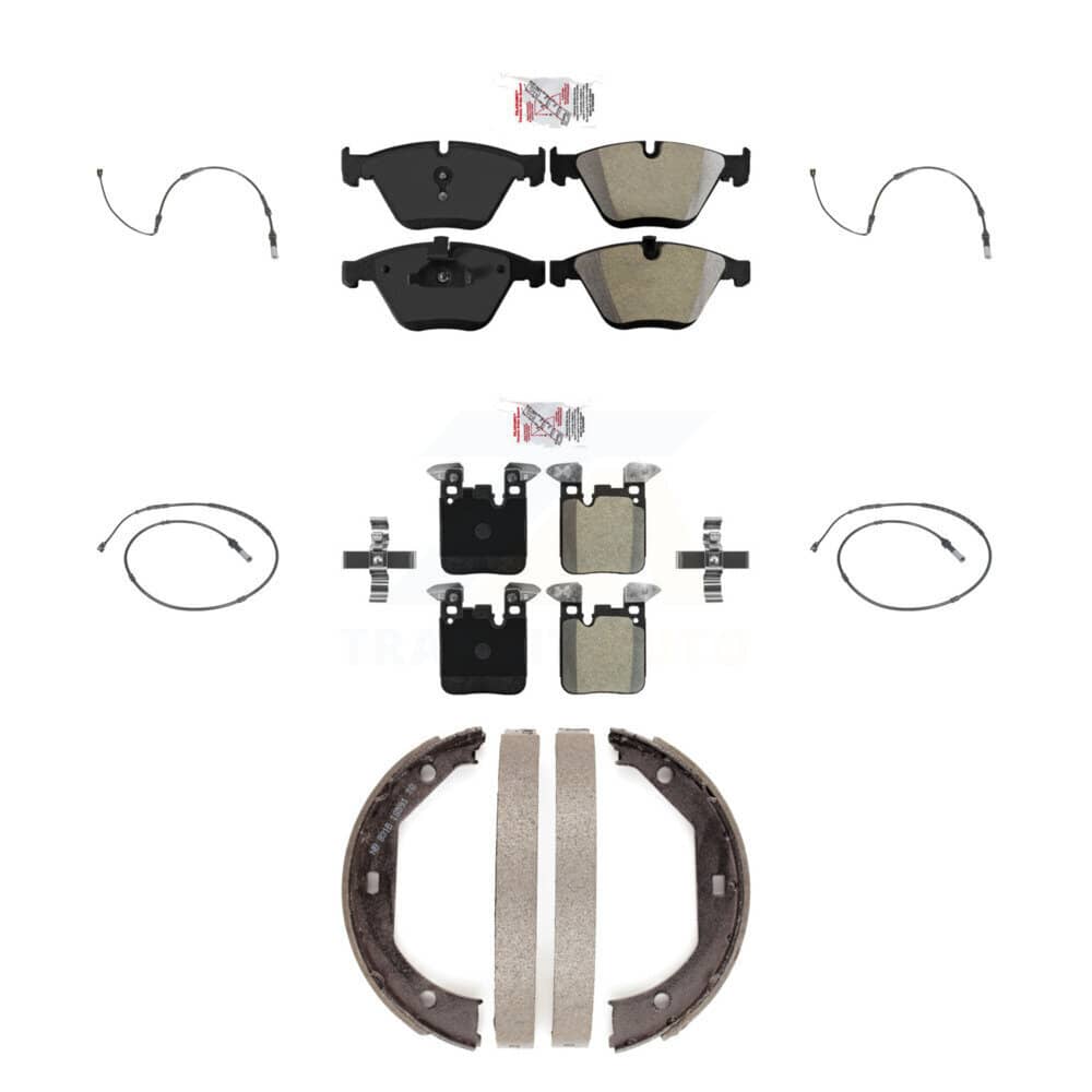 AmeriBRAKES - KNW-101374 - Front and Rear Disc Brake Pad Kits
