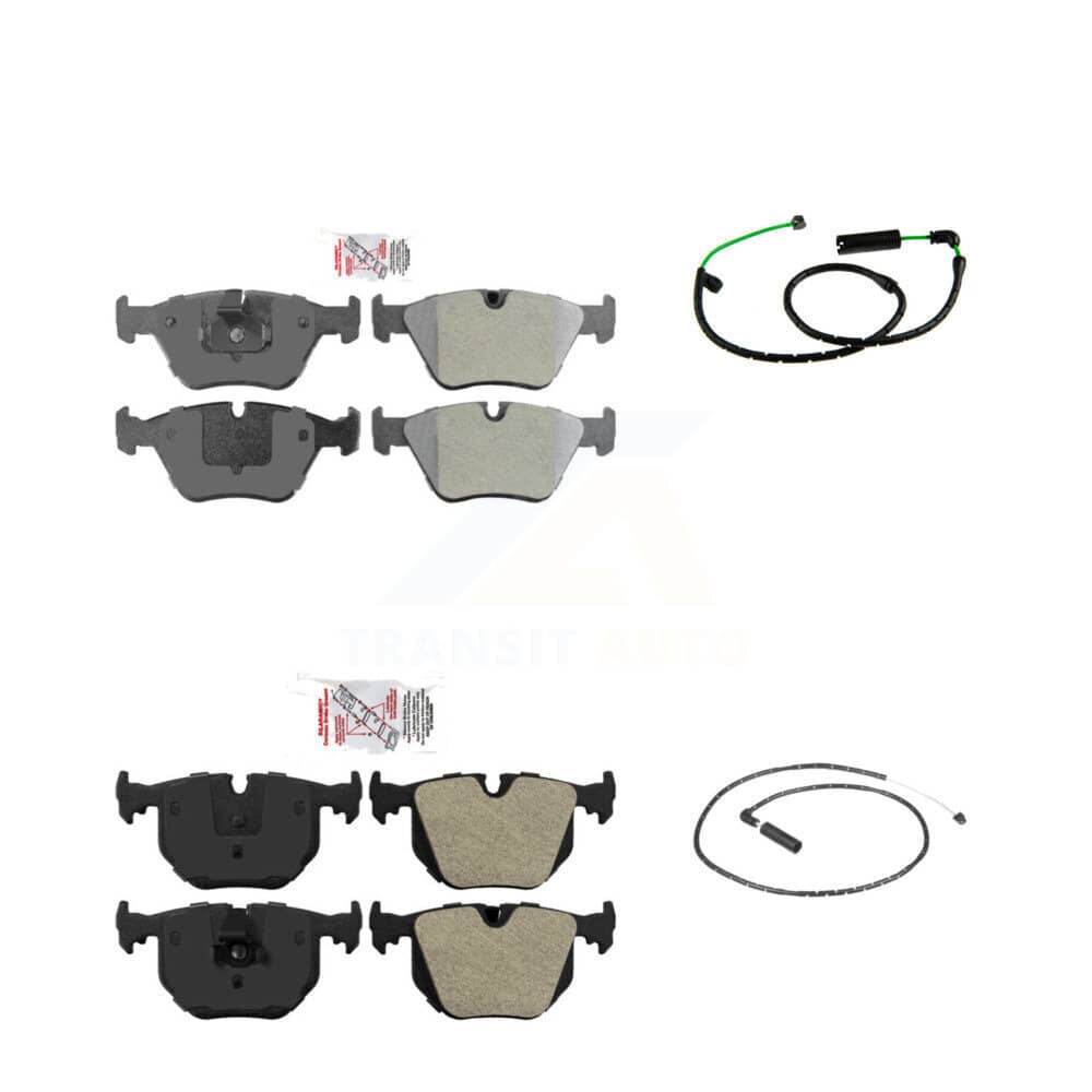 AmeriBRAKES - KNW-101411 - Front and Rear Disc Brake Pad Kits