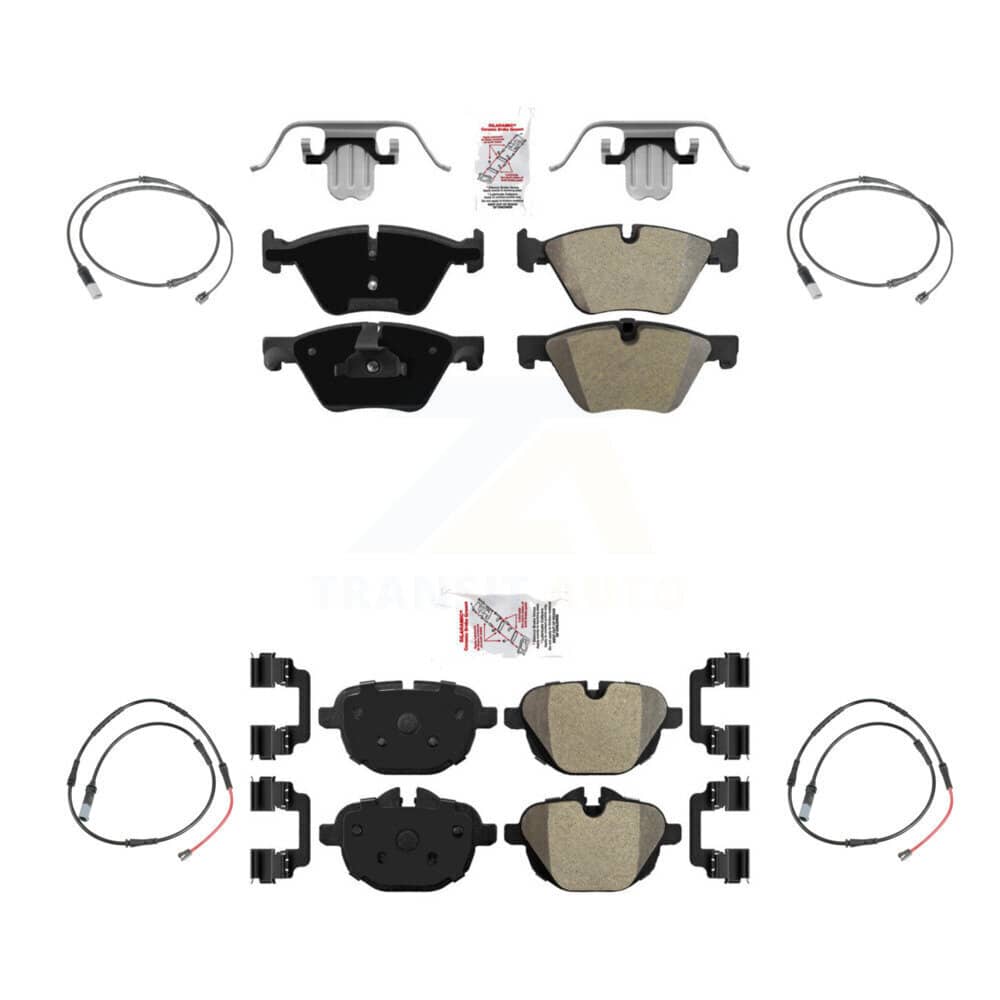 AmeriBRAKES - KNW-101422 - Front and Rear Disc Brake Pad Kits