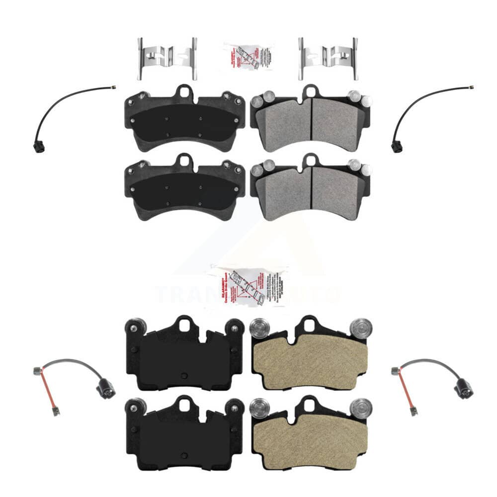 AmeriBRAKES - KNW-101432 - Front and Rear Disc Brake Pad Kits