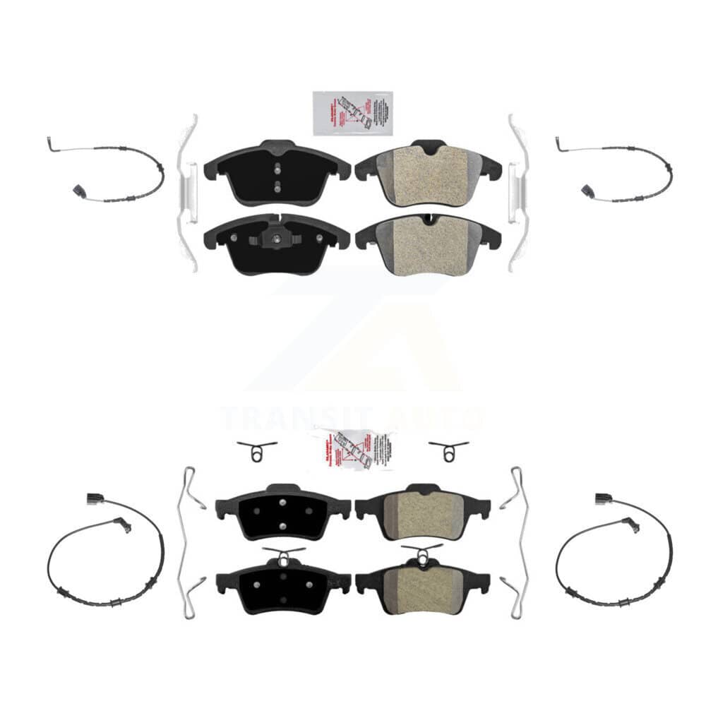 AmeriBRAKES - KNW-101437 - Front and Rear Disc Brake Pad Kits