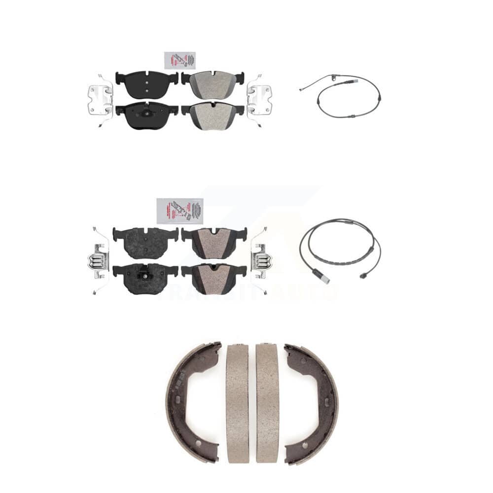 AmeriBRAKES - KNW-101443 - Front and Rear Disc Brake Pad Kits