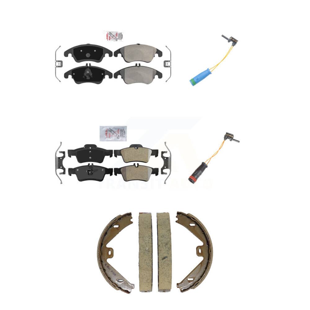 AmeriBRAKES - KNW-101447 - Front and Rear Disc Brake Pad Kits