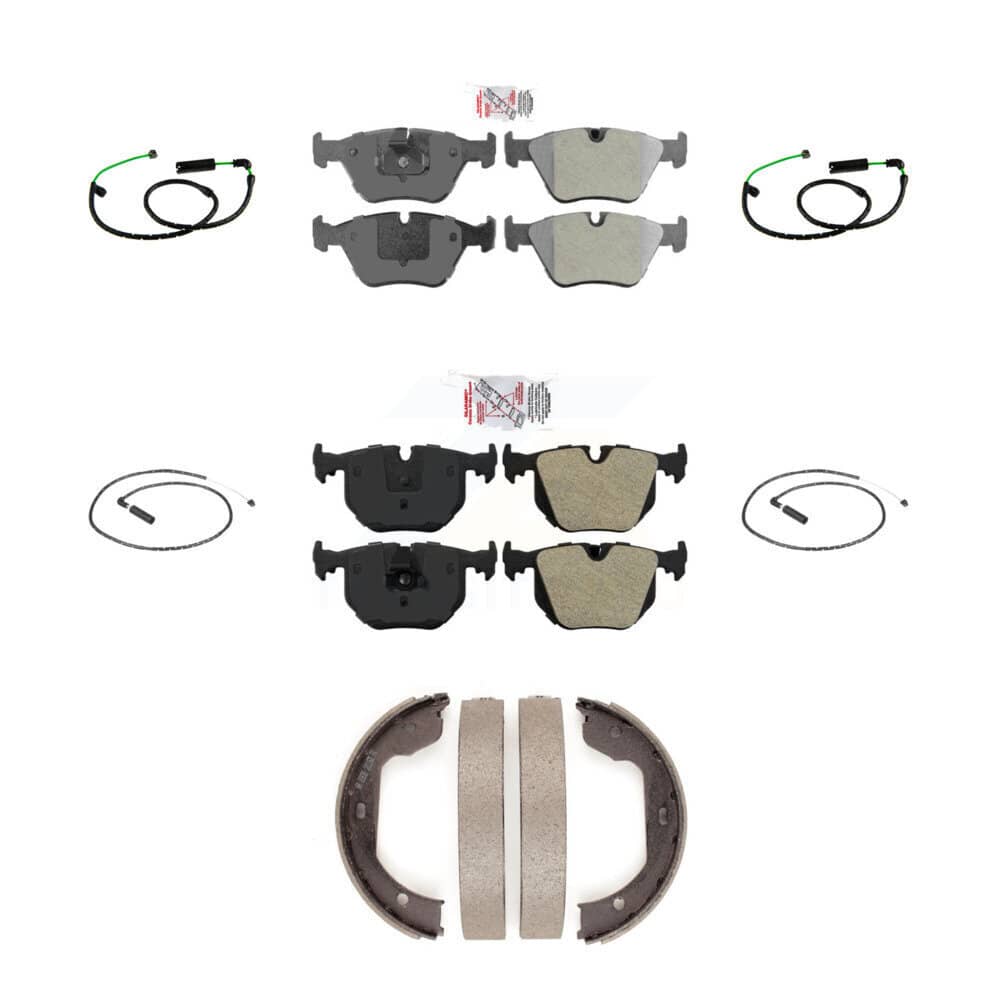 AmeriBRAKES - KNW-101460 - Front and Rear Disc Brake Pad Kits