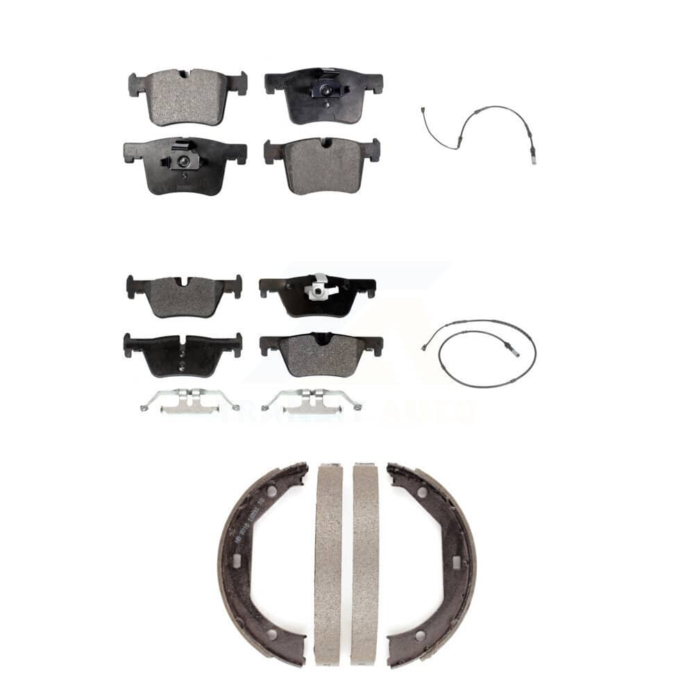 Positive Plus - KPW-100484 - Front and Rear Disc Brake Pad Kits