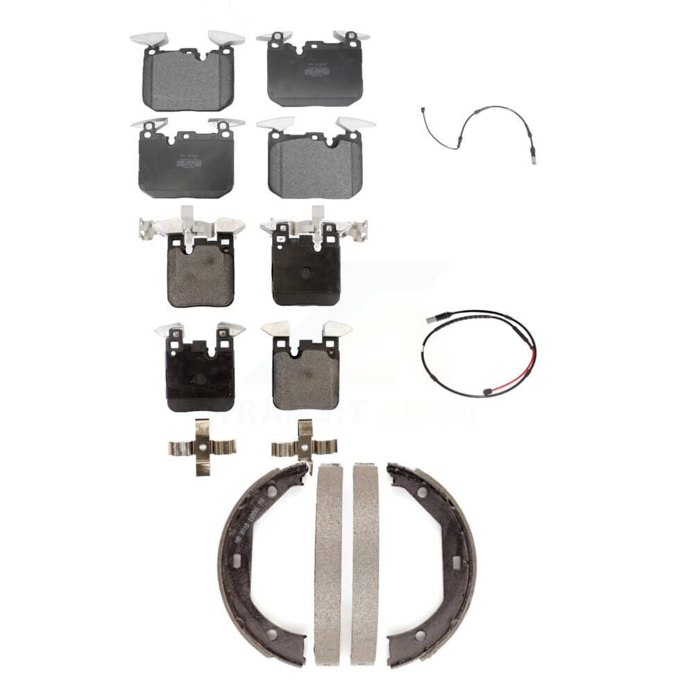 Positive Plus - KPW-100486 - Front and Rear Disc Brake Pad Kits