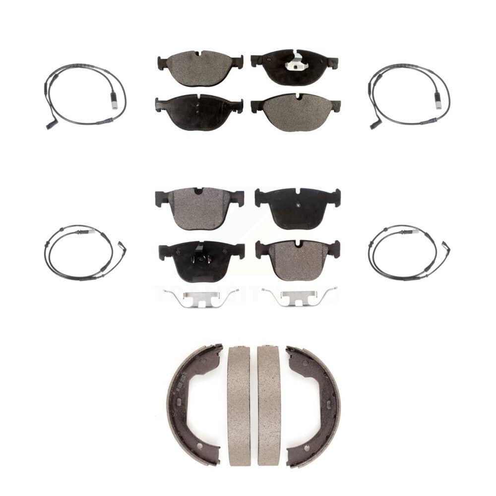 Positive Plus - KPW-100501 - Front and Rear Disc Brake Pad Kits