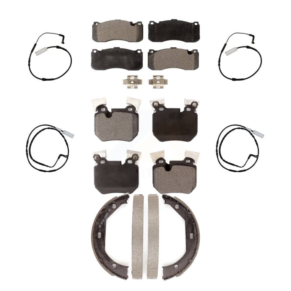 Positive Plus - KPW-100507 - Front and Rear Disc Brake Pad Kits