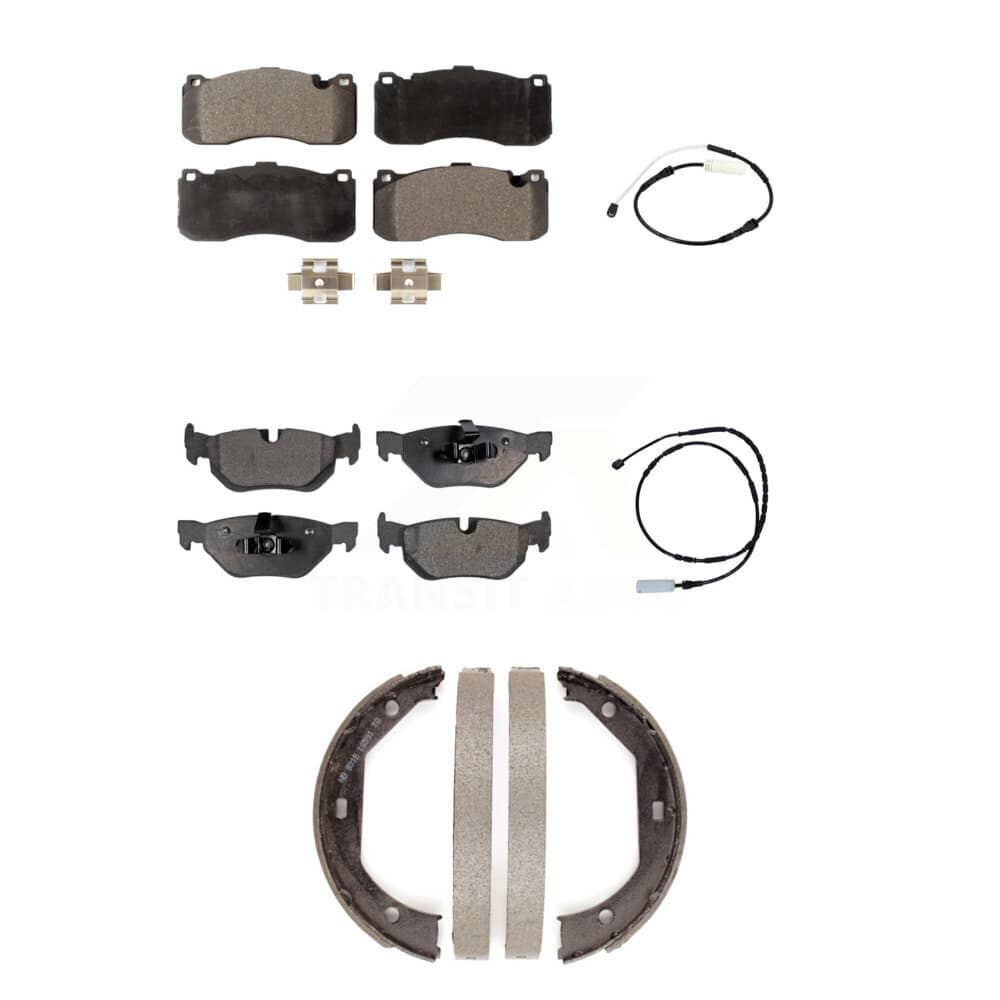 Positive Plus - KPW-101282 - Front and Rear Disc Brake Pad Kits