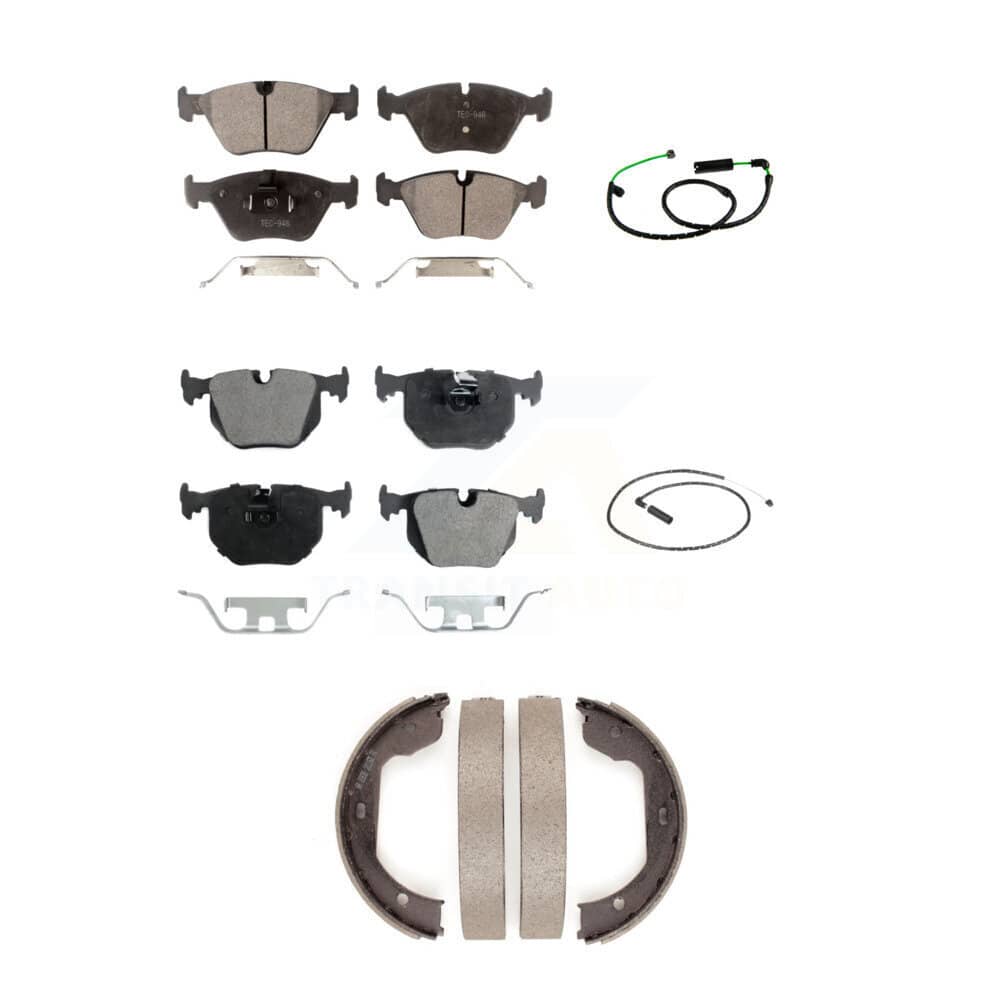 Positive Plus - KPW-101538 - Front and Rear Disc Brake Pad Kits