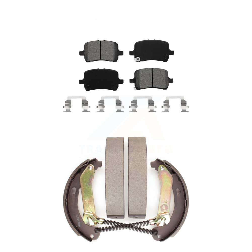 Transit Auto - KSN-100004 - Front and Rear Disc Brake Pad Kits