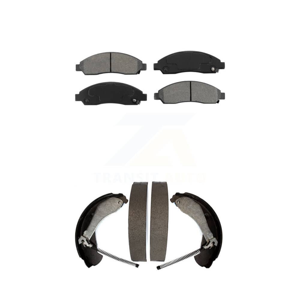Transit Auto - KSN-100006 - Front and Rear Disc Brake Pad Kits