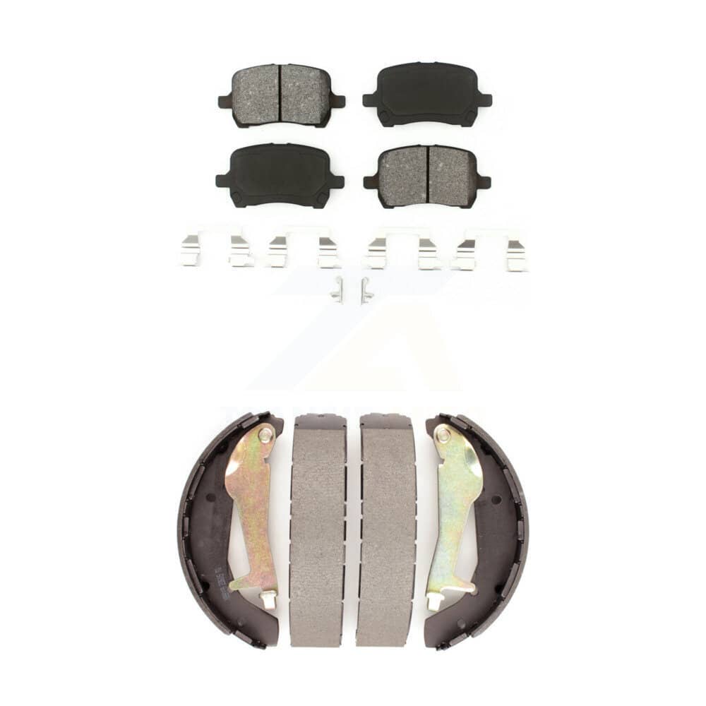 Transit Auto - KSN-100020 - Front and Rear Disc Brake Pad Kits