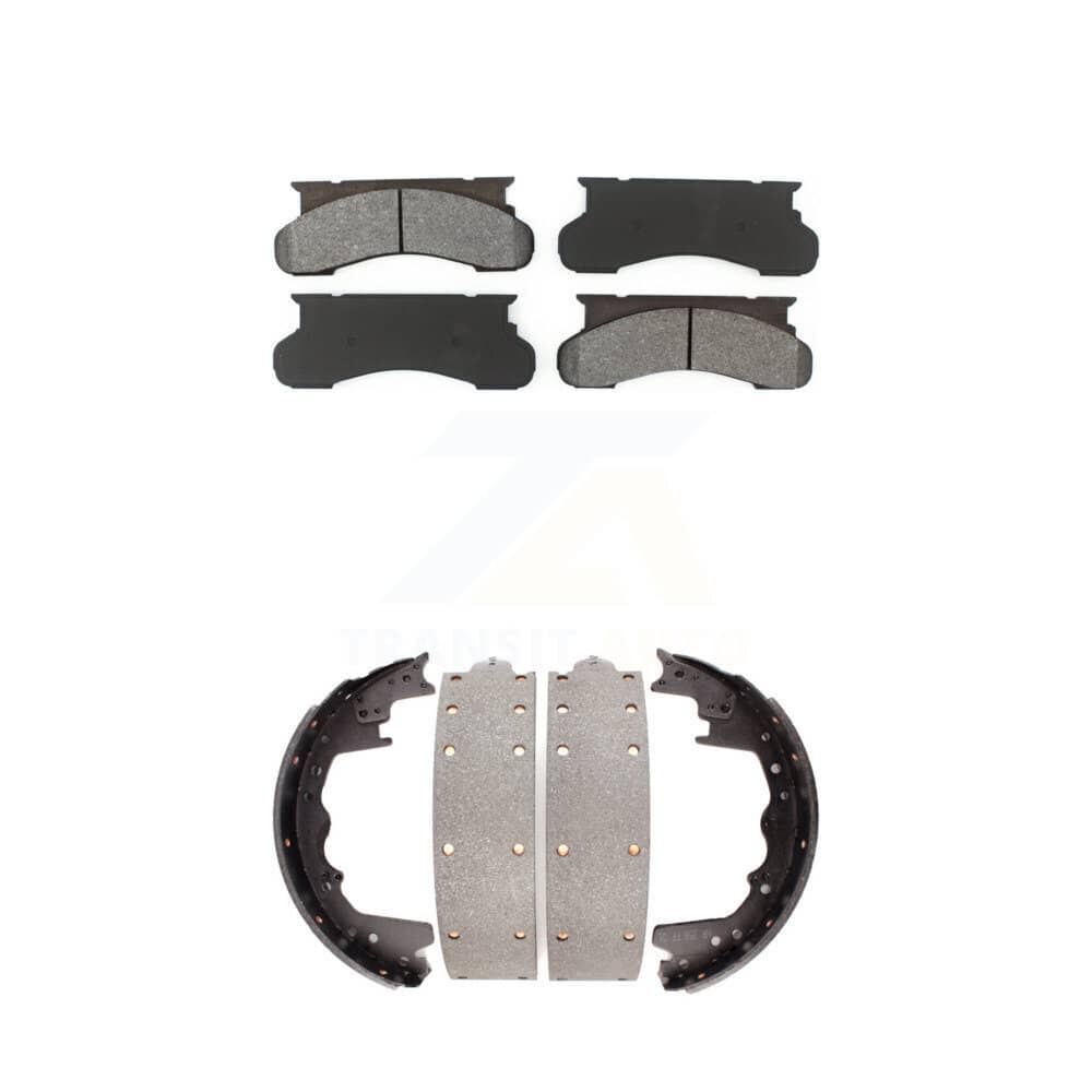 Transit Auto - KSN-100027 - Front and Rear Disc Brake Pad Kits