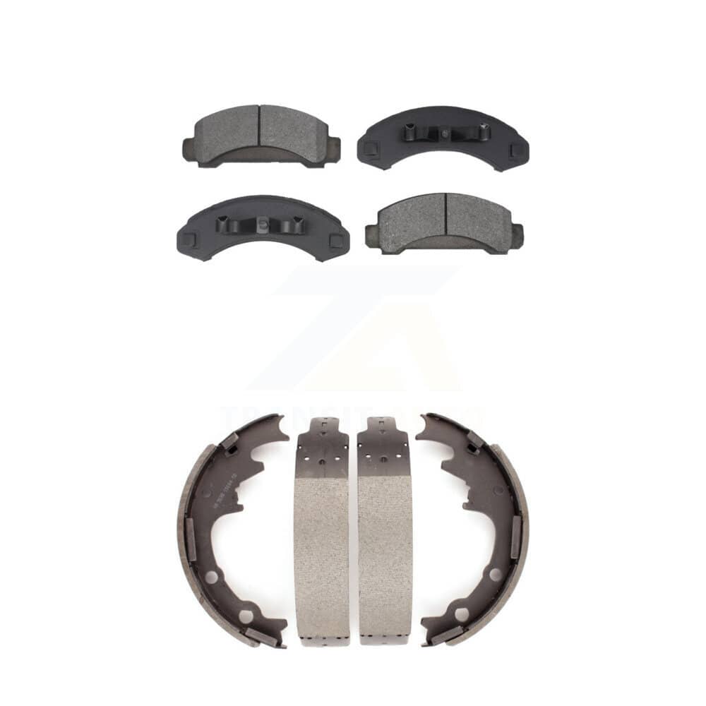 Transit Auto - KSN-100057 - Front and Rear Disc Brake Pad Kits