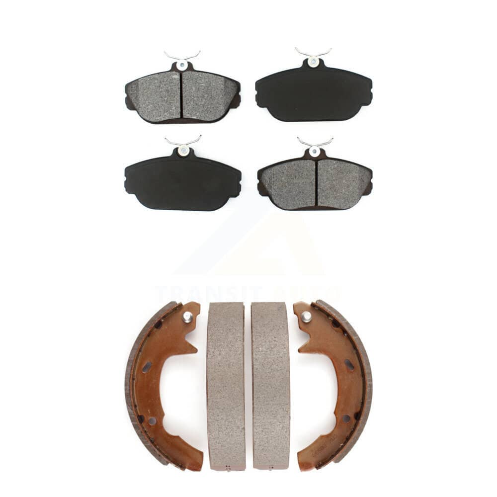 Transit Auto - KSN-100136 - Front and Rear Disc Brake Pad Kits