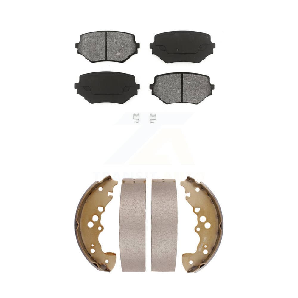 Transit Auto - KSN-100165 - Front and Rear Disc Brake Pad Kits