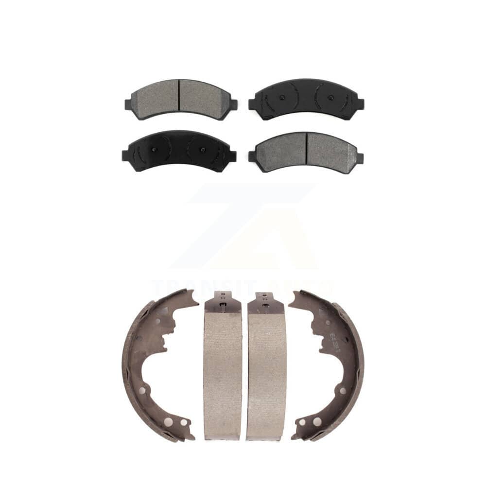 Transit Auto - KSN-100177 - Front and Rear Disc Brake Pad Kits