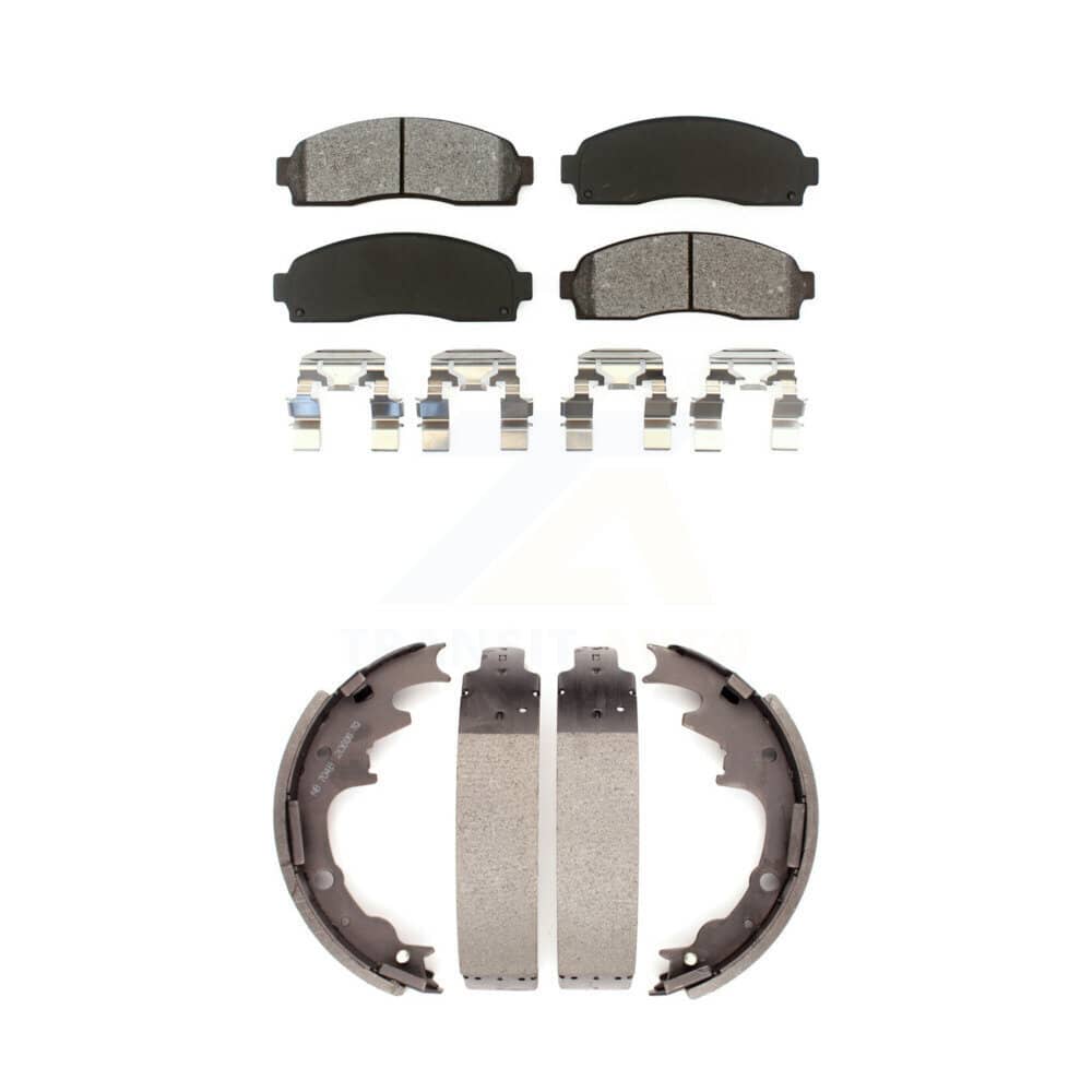 Transit Auto - KSN-100209 - Front and Rear Disc Brake Pad Kits