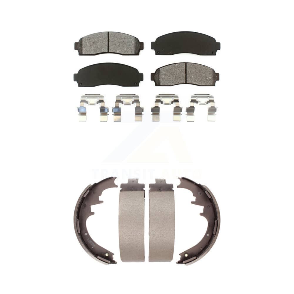 Transit Auto - KSN-100210 - Front and Rear Disc Brake Pad Kits