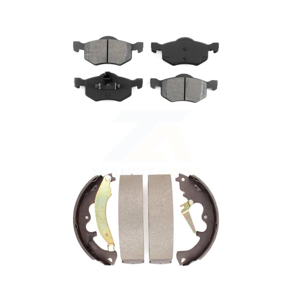 Transit Auto - KSN-100217 - Front and Rear Disc Brake Pad Kits