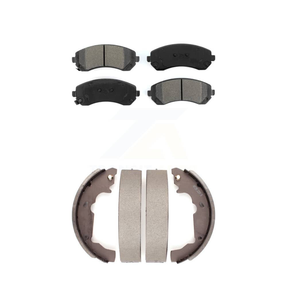 Transit Auto - KSN-100219 - Front and Rear Disc Brake Pad Kits