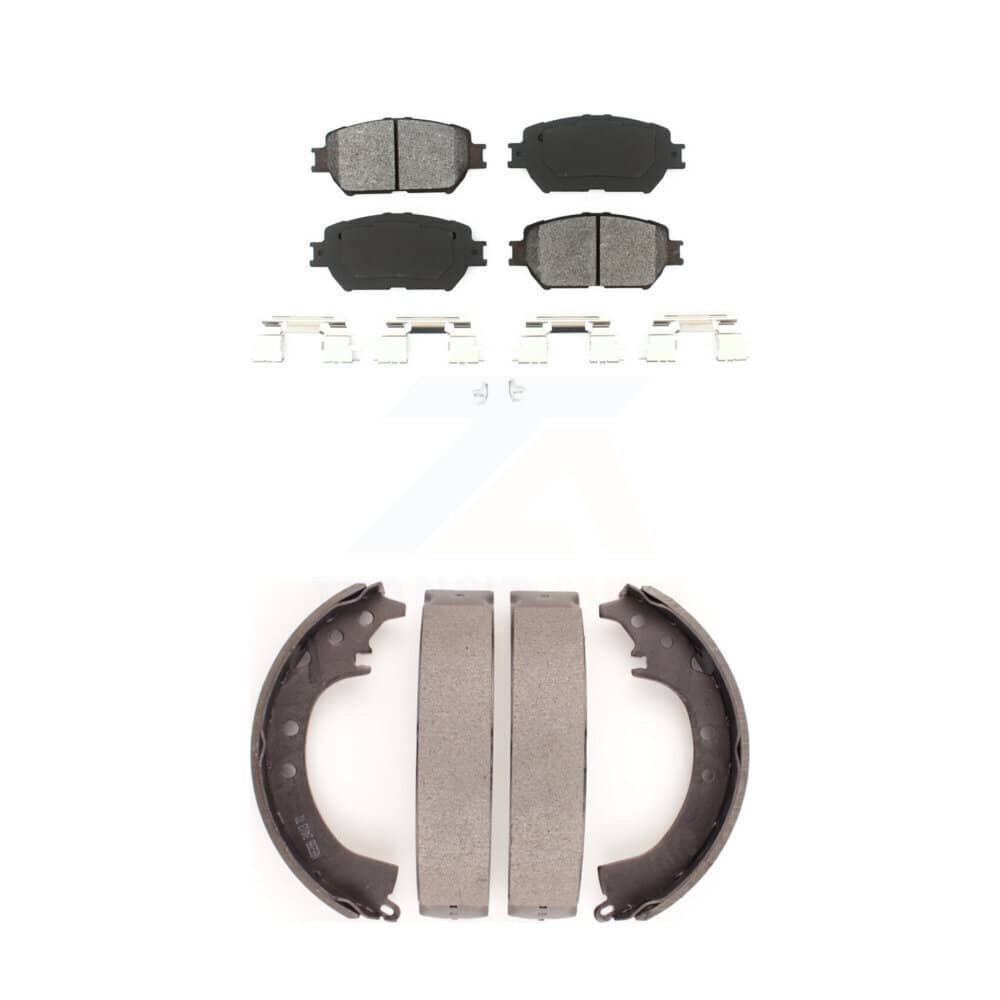 Transit Auto - KSN-100244 - Front and Rear Disc Brake Pad Kits
