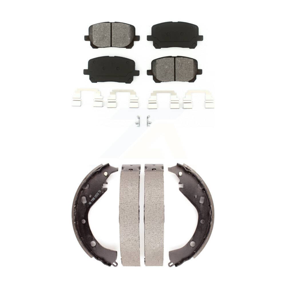 Transit Auto - KSN-100250 - Front and Rear Disc Brake Pad Kits
