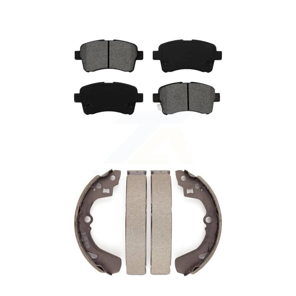 Transit Auto - KSN-100255 - Front and Rear Disc Brake Pad Kits