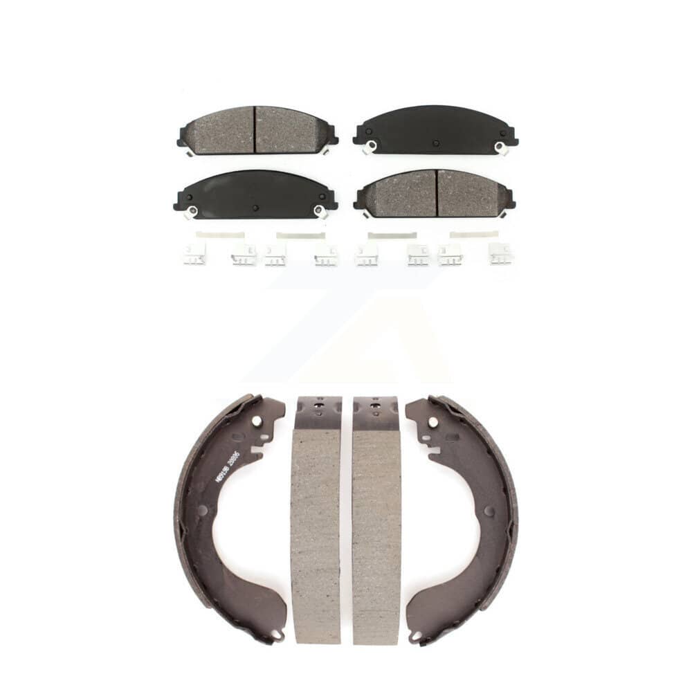 Transit Auto - KSN-100271 - Front and Rear Disc Brake Pad Kits