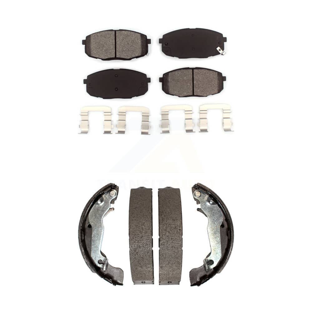Transit Auto - KSN-100277 - Front and Rear Disc Brake Pad Kits
