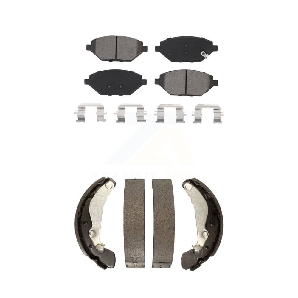 Transit Auto - KSN-100297 - Front and Rear Disc Brake Pad Kits