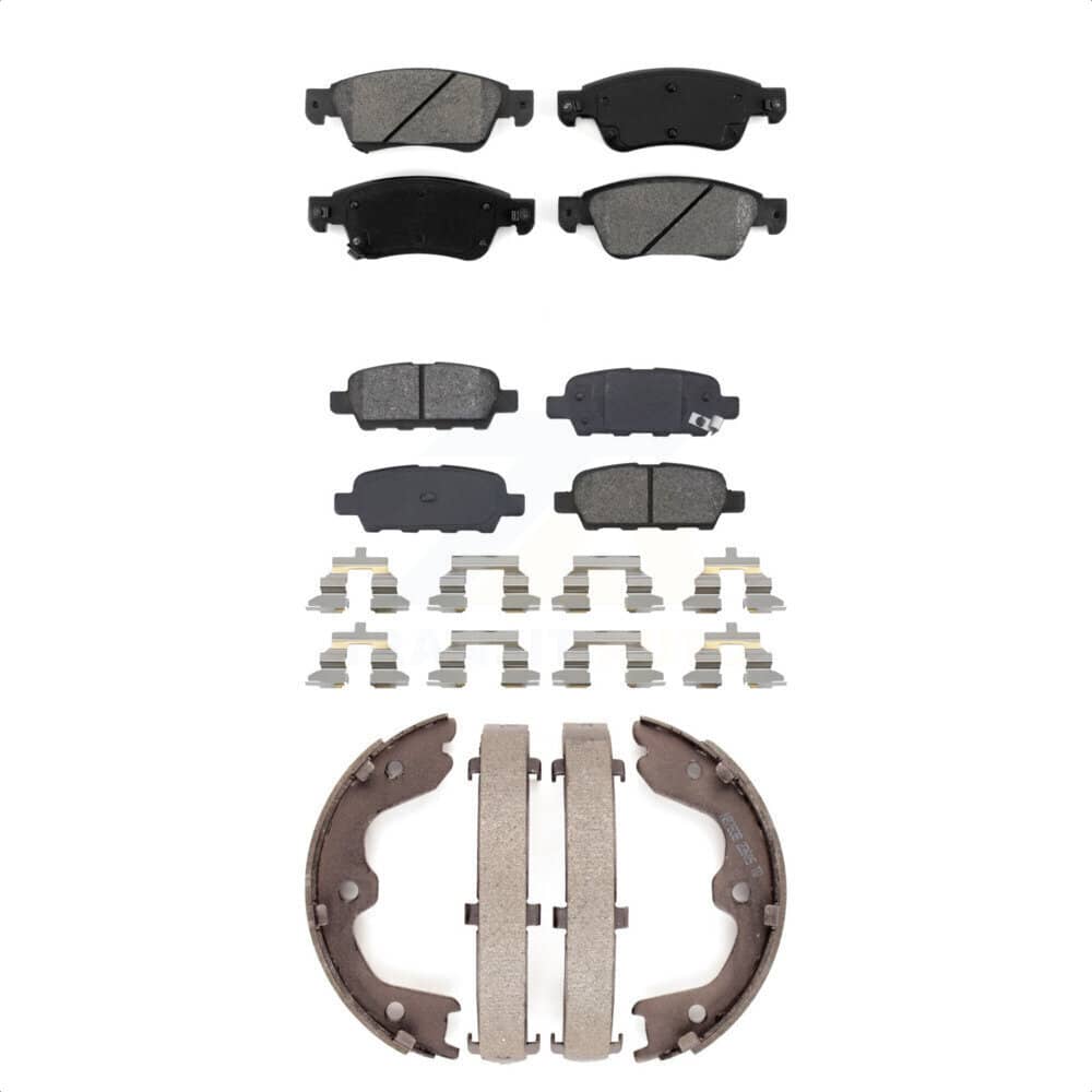 Transit Auto - KSN-100560 - Front and Rear Disc Brake Pad Kits