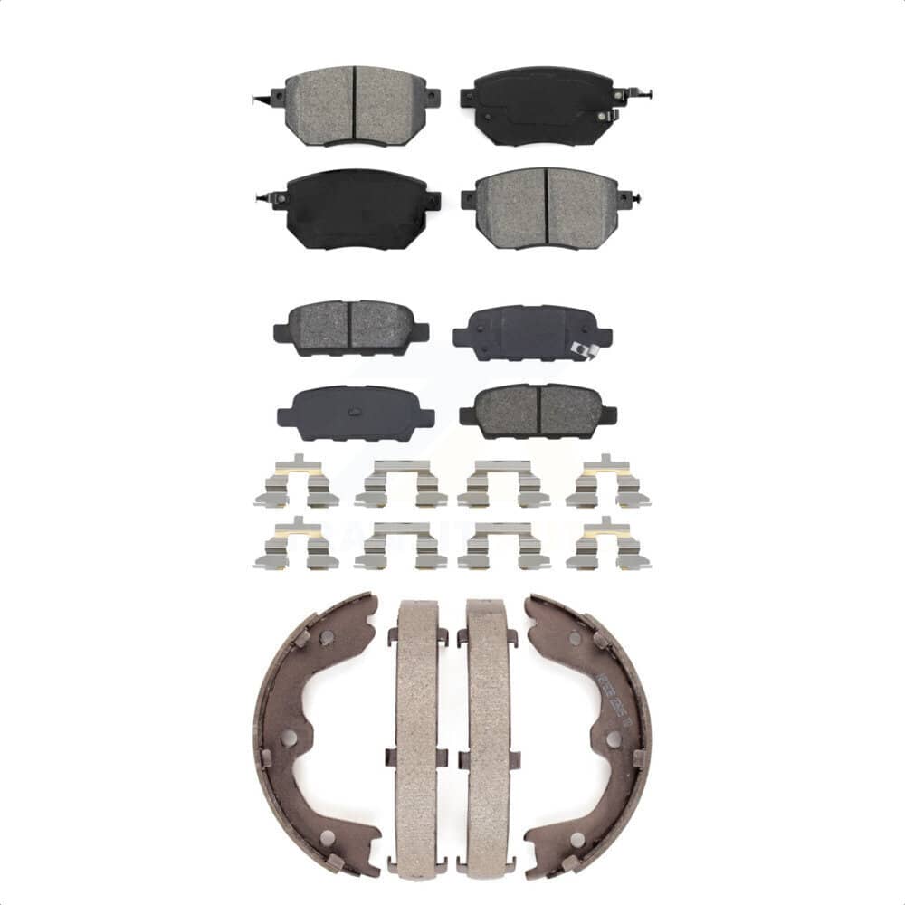 Transit Auto - KSN-100561 - Front and Rear Disc Brake Pad Kits