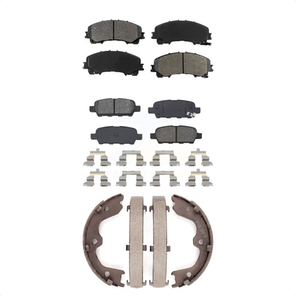 Transit Auto - KSN-100566 - Front and Rear Disc Brake Pad Kits